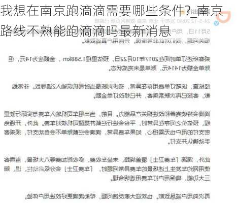 南京滴滴新政策最新动态及其影响分析