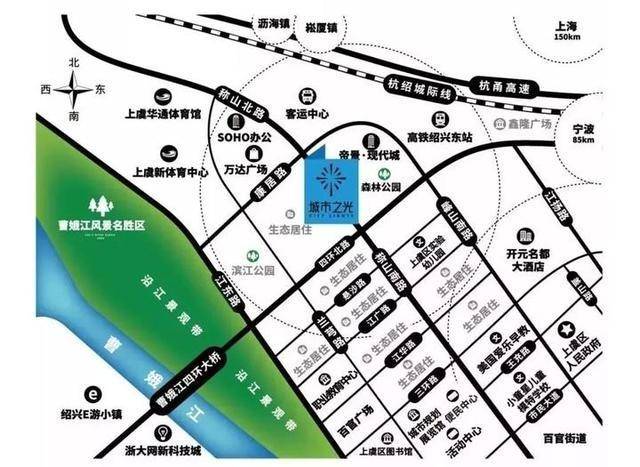 上虞城南最新规划，现代化城市新中心崛起